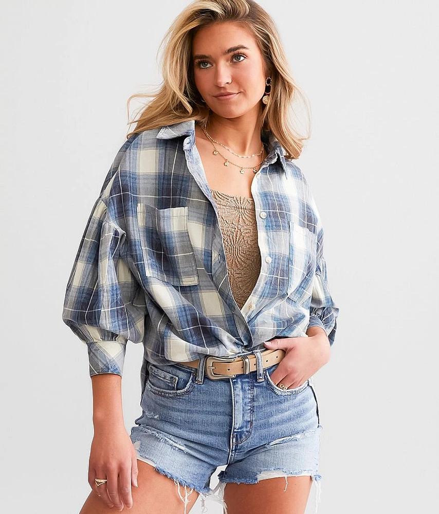 Plaid Boyfriend Shirt