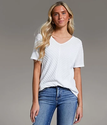 BKE Textured Dolman Top