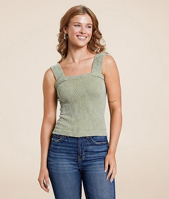 BKE core Textured Tank Top