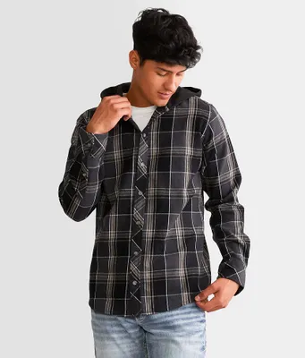 Departwest Hooded Flannel Shirt