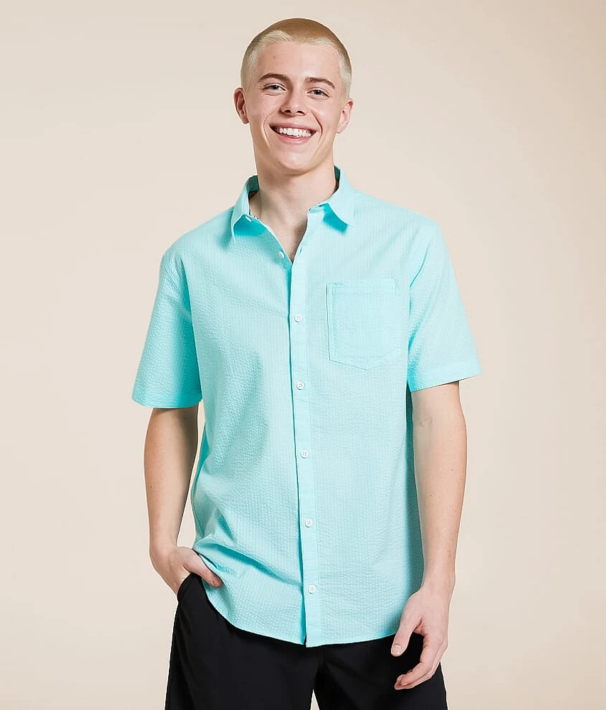 Seersucker Athletic Shirt