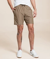 Departwest Heathered Stretch Short