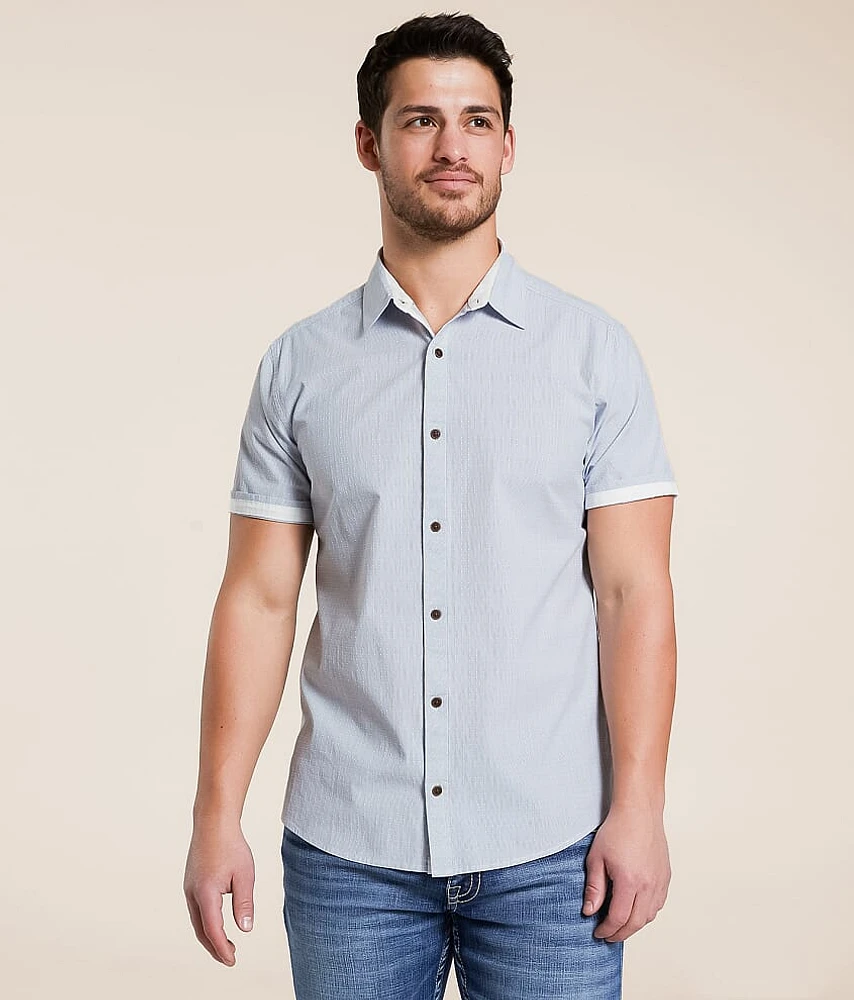 J.B. Holt Striped Standard Stretch Shirt
