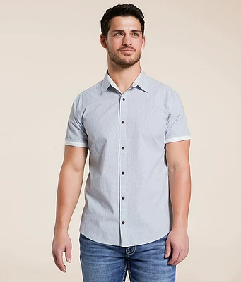 J.B. Holt Striped Standard Stretch Shirt