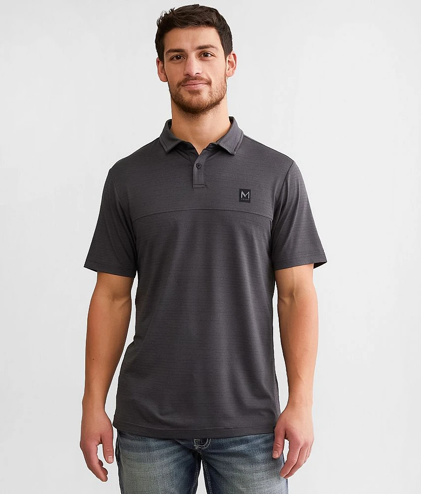 Striped Performance Polo