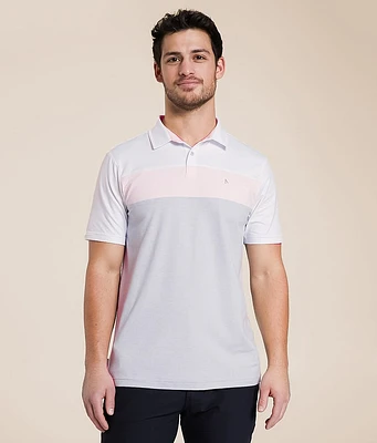Maven Co-op Club Color Block Performance Polo