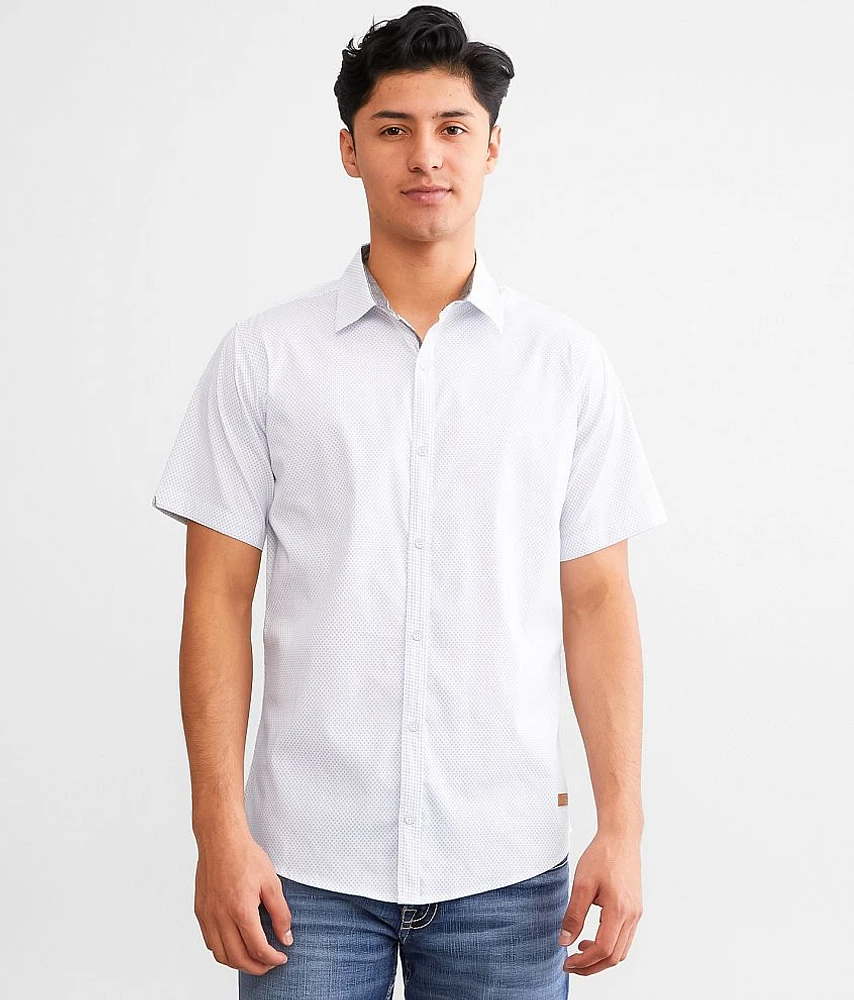 Outpost Makers Mini Diamond Stretch Shirt