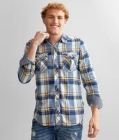 BKE Plaid Standard Shirt