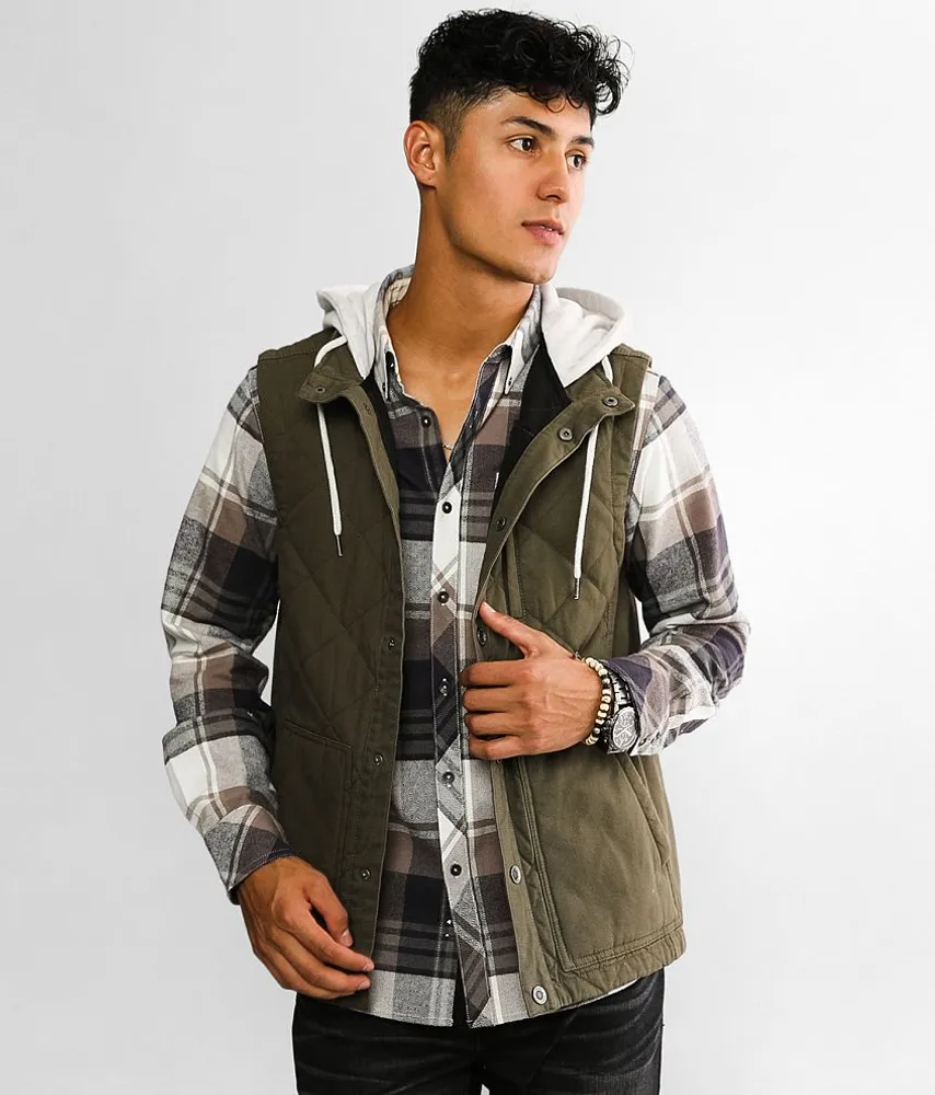 BKE Hooded Puffer Vest