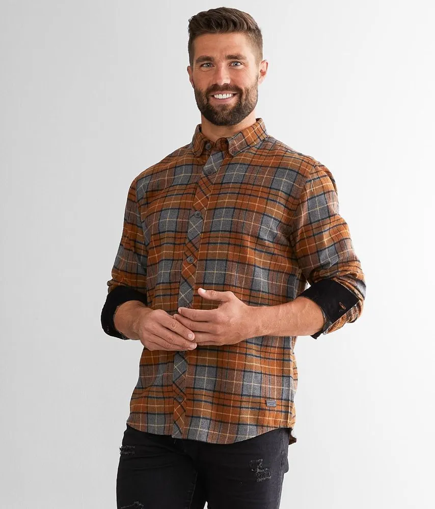 Outpost Makers Brushed Plaid Shirt