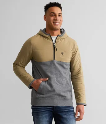 Veece Quarter Zip Hooded Sweatshirt
