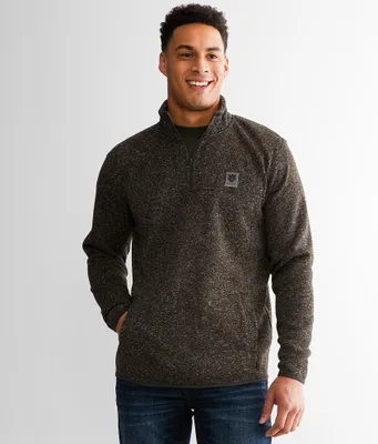 Veece Marled Quarter Zip Pullover