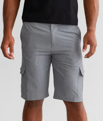 Veece Striped Cargo Stretch Short