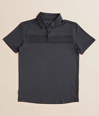 Boys - Maven Co-op Essential Aim Performance Stretch Polo