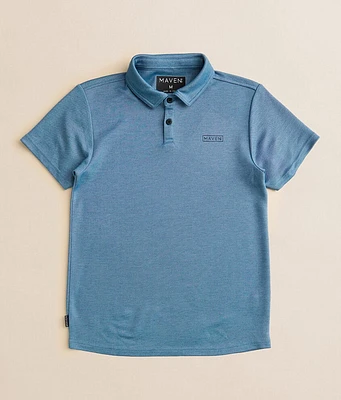Boys - Maven Co-op Course Performance Stretch Polo