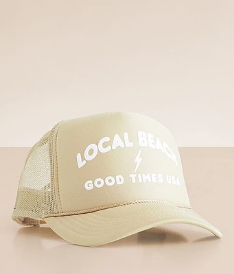 Local Beach Good Times USA Trucker Hat