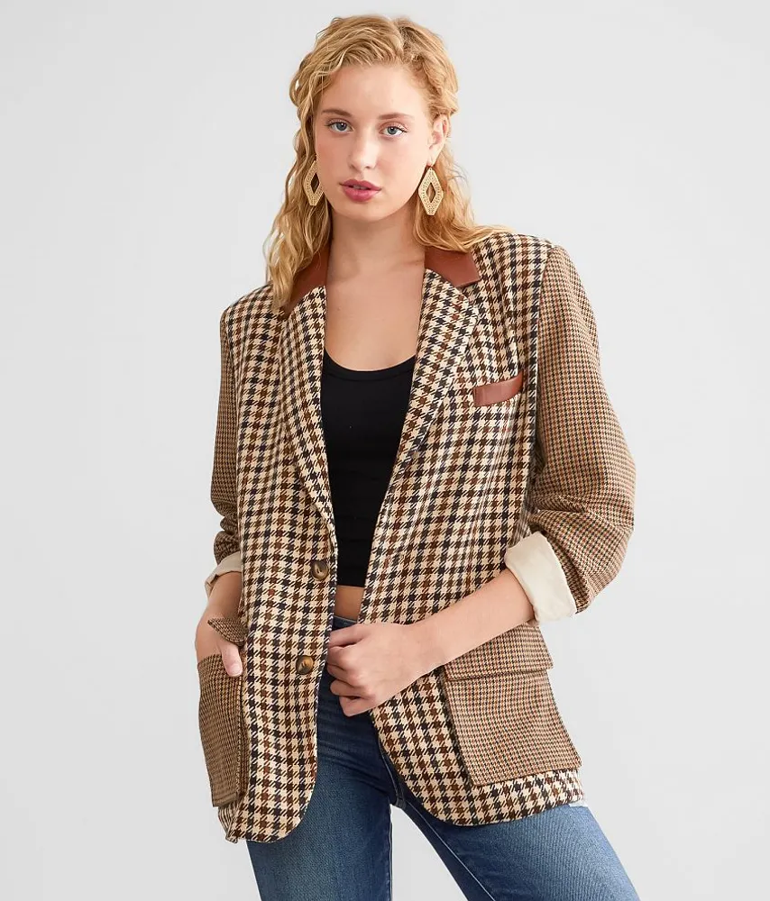 Carolina Houndstooth Blazer