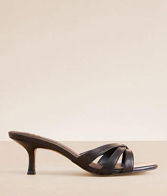 Steve Madden Cary Leather Heeled Sandal
