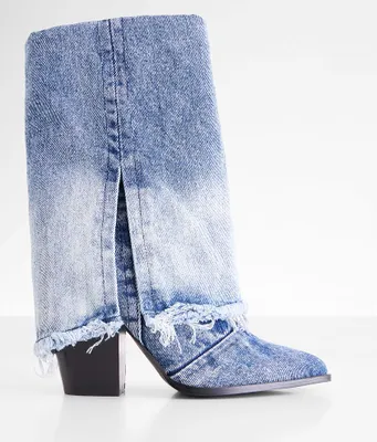 Steve Madden Livvy Denim Western Boot