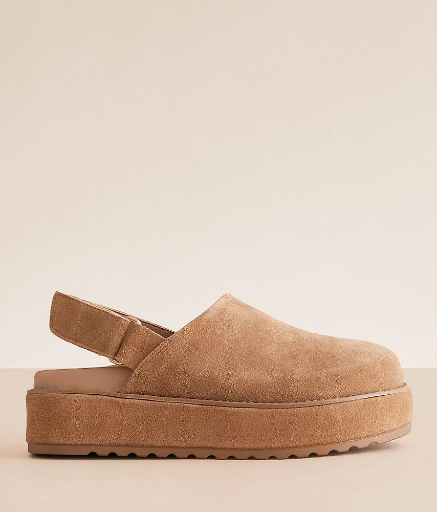 Steve Madden Mellow Leather Platform Clog