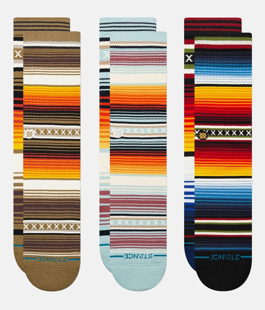 Stance 3 Pack Curren Socks