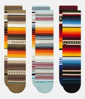 Stance 3 Pack Curren Socks