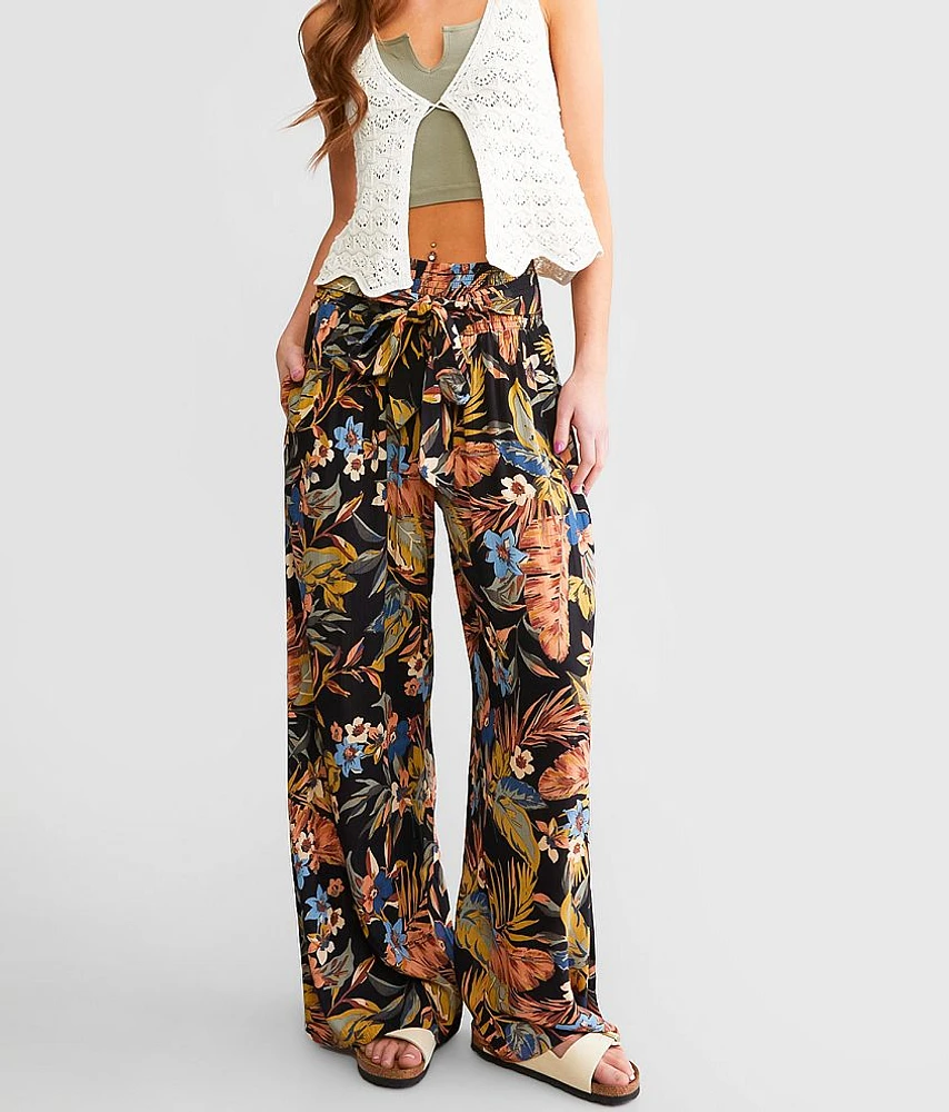 Floral Print Beach Pant