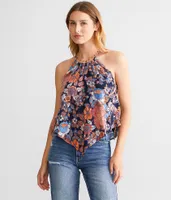 Angie High Neck Tank Top