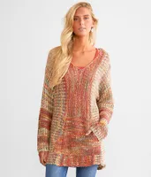 Angie Space Dye Sweater