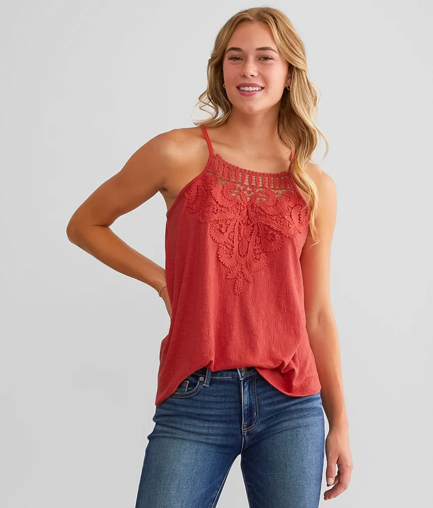 Slub Knit Tank Top