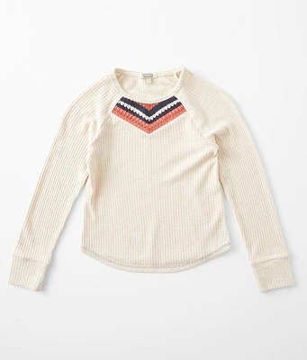 Girls - Gimmicks Girl Waffle Knit Top