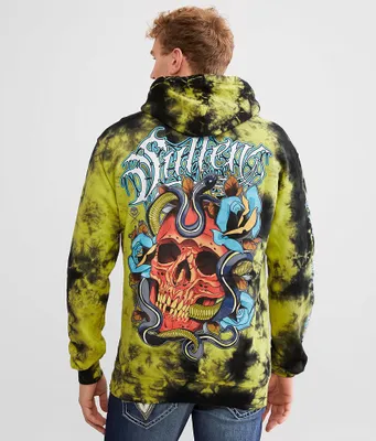 Sullen Red Skull Hooded Sweatshirt
