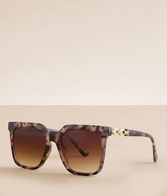 BKE Square Tort Sunglasses