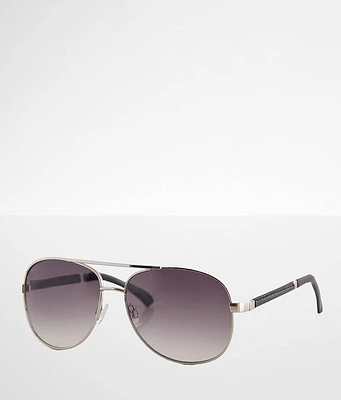 BKE Gradient Aviator Sunglasses