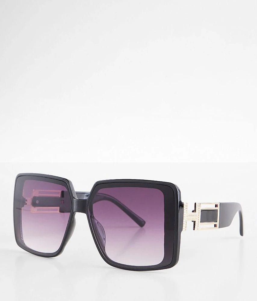 BKE Oversized Square Sunglasses