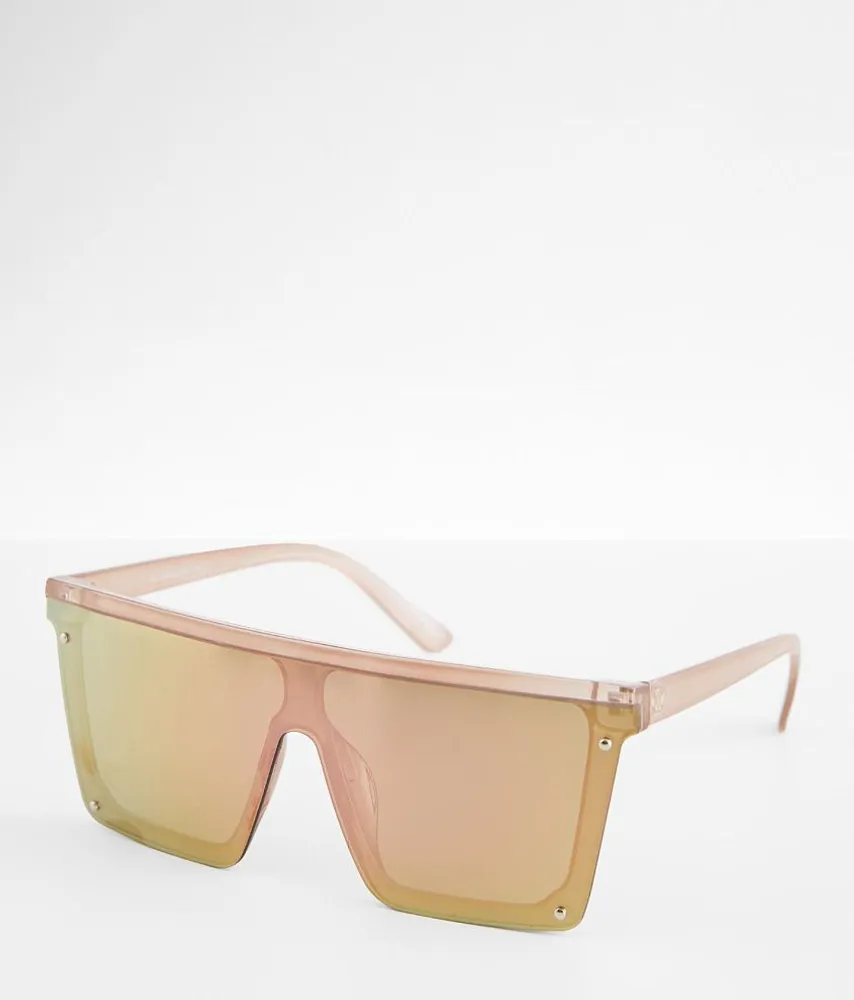 Mirrored Shield Sunglasses