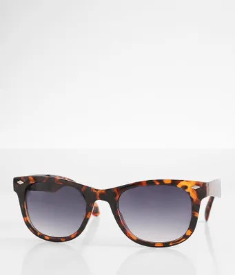 BKE Tort Foldable Sunglasses
