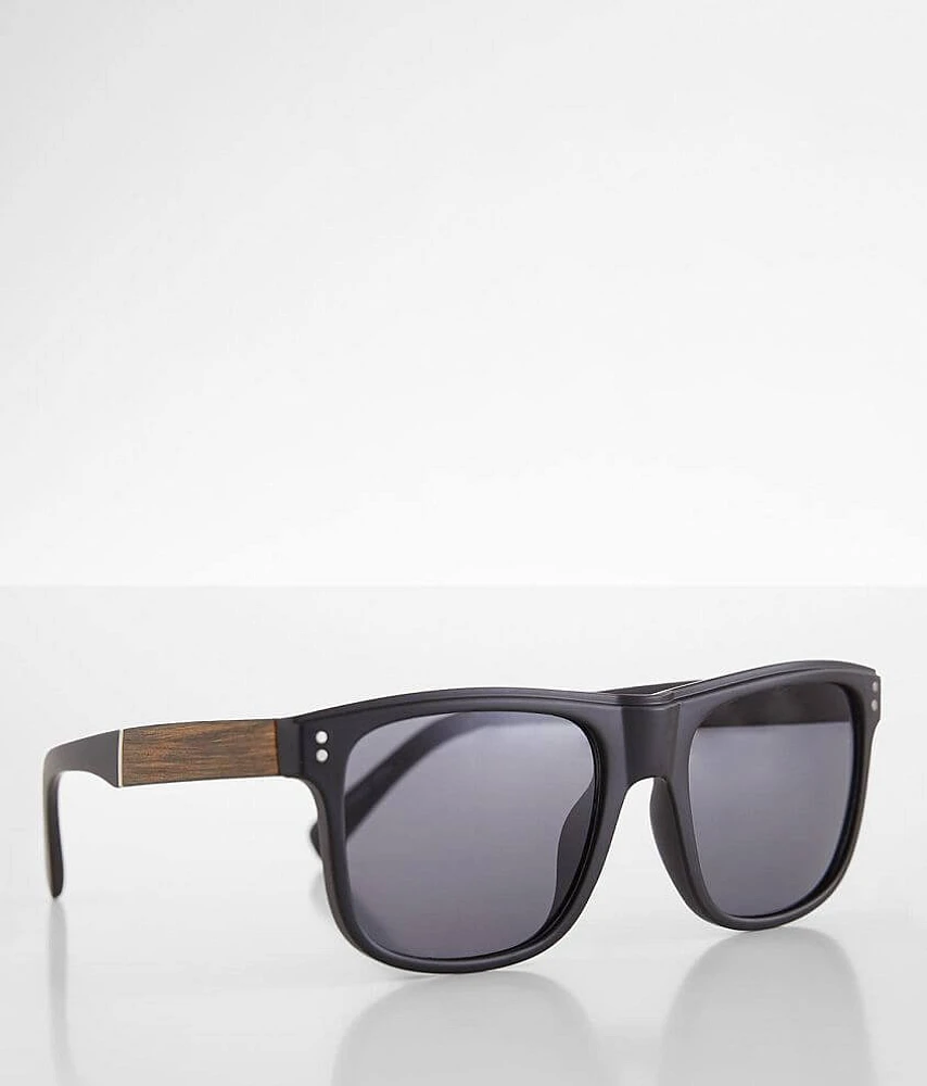 BKE Two Tone Woodgrain Sunglasses