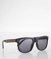 BKE Two Tone Woodgrain Sunglasses