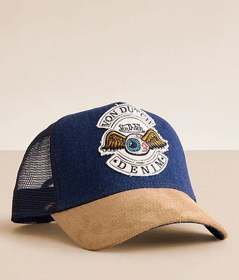 Von Dutch Highway Denim Trucker Hat