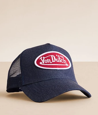 Von Dutch Denim Trucker Hat
