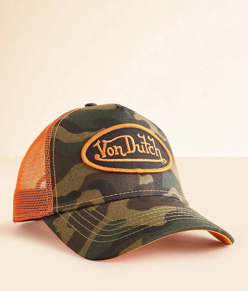 Multi Camo Trucker Hat