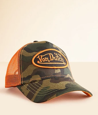 Von Dutch Multi Camo Trucker Hat