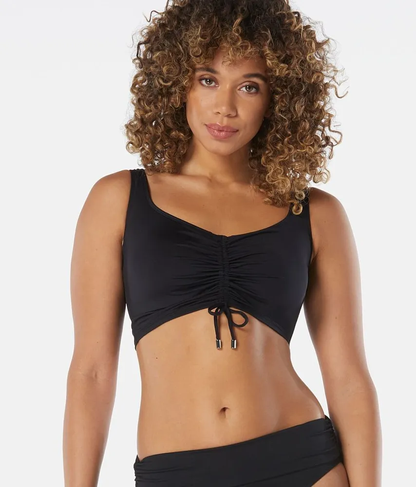 Elevate Shirred Underwire Bikini Top