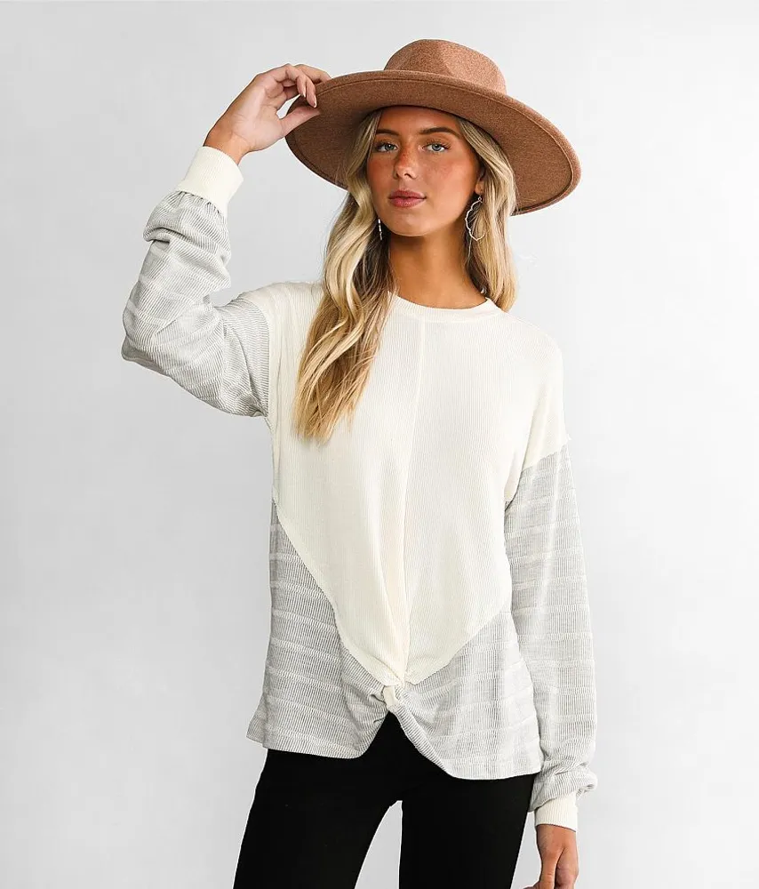 Twisted Hem Top