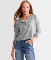 FITZ + EDDI Brushed Henley