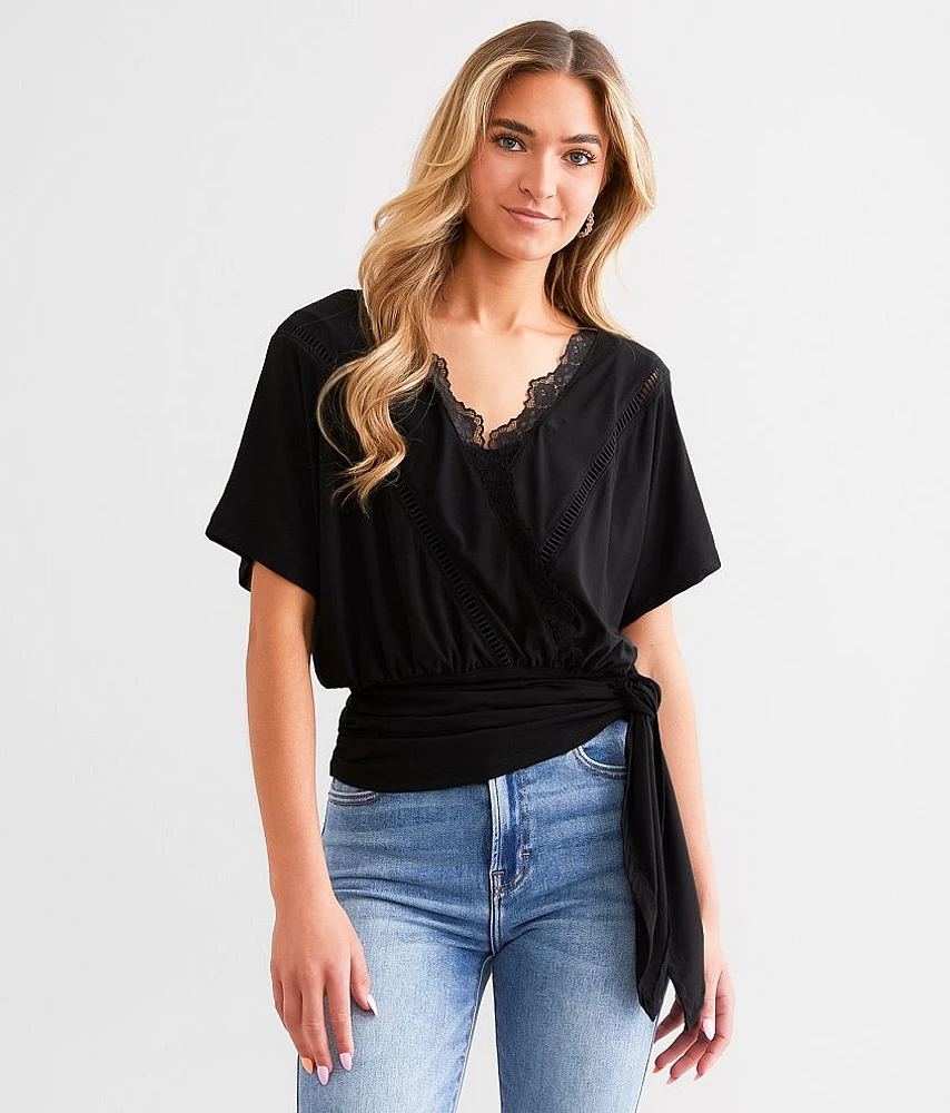 Surplice Dolamn Top
