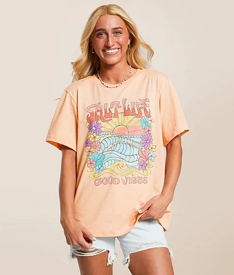 Salt Life Sunrise Vibes Oversized T-Shirt