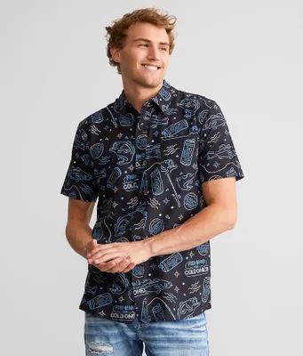 Tipsy Elves Busch Light Fishing Shirt