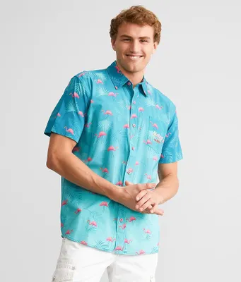 Tipsy Elves Natural Light Flamingo Shirt